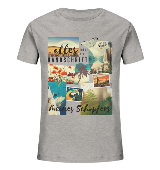 Handschrift des Schöpfers - Kids Organic Shirt - Weggefährten Mindset