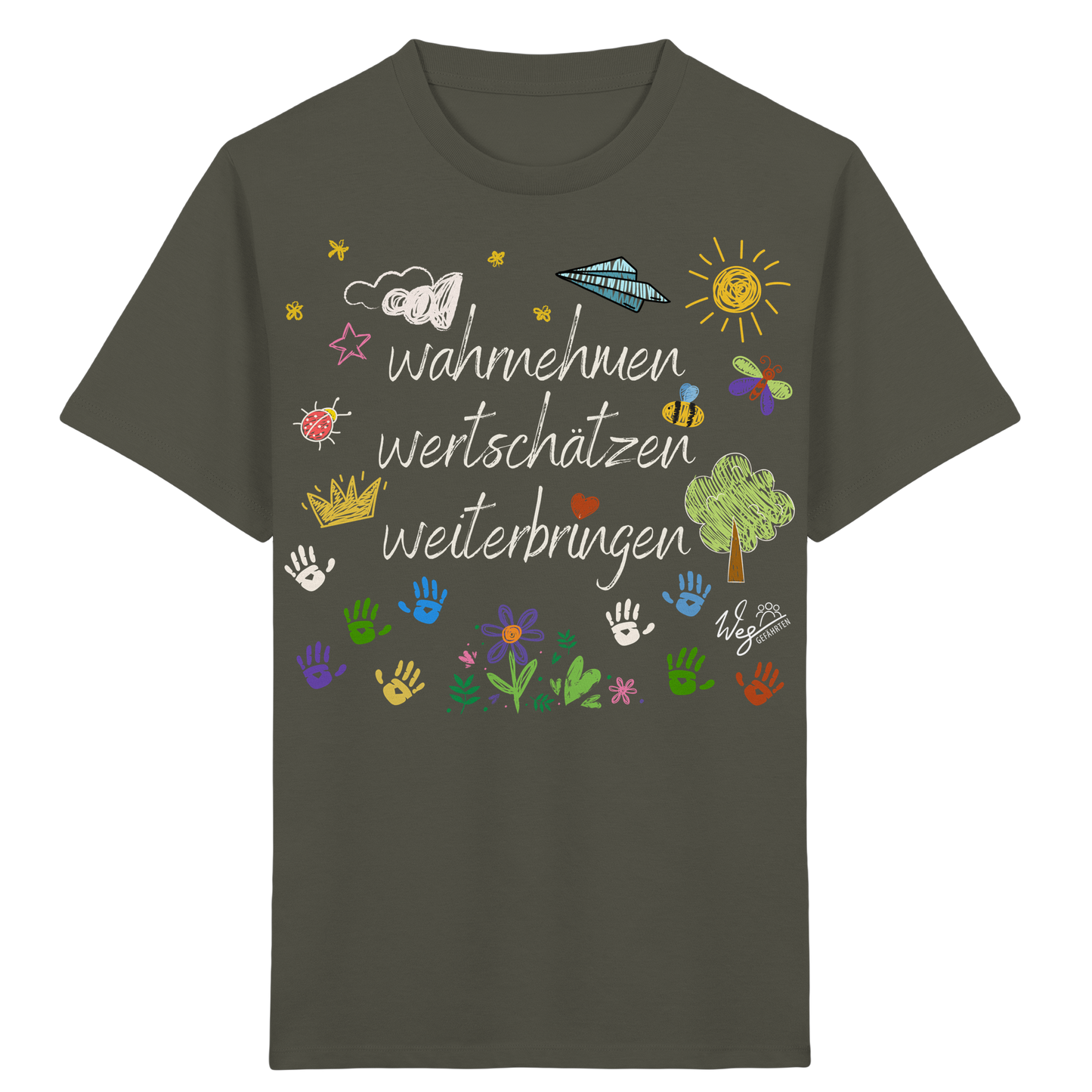 WERTE bunt  - Kids Organic Shirt.