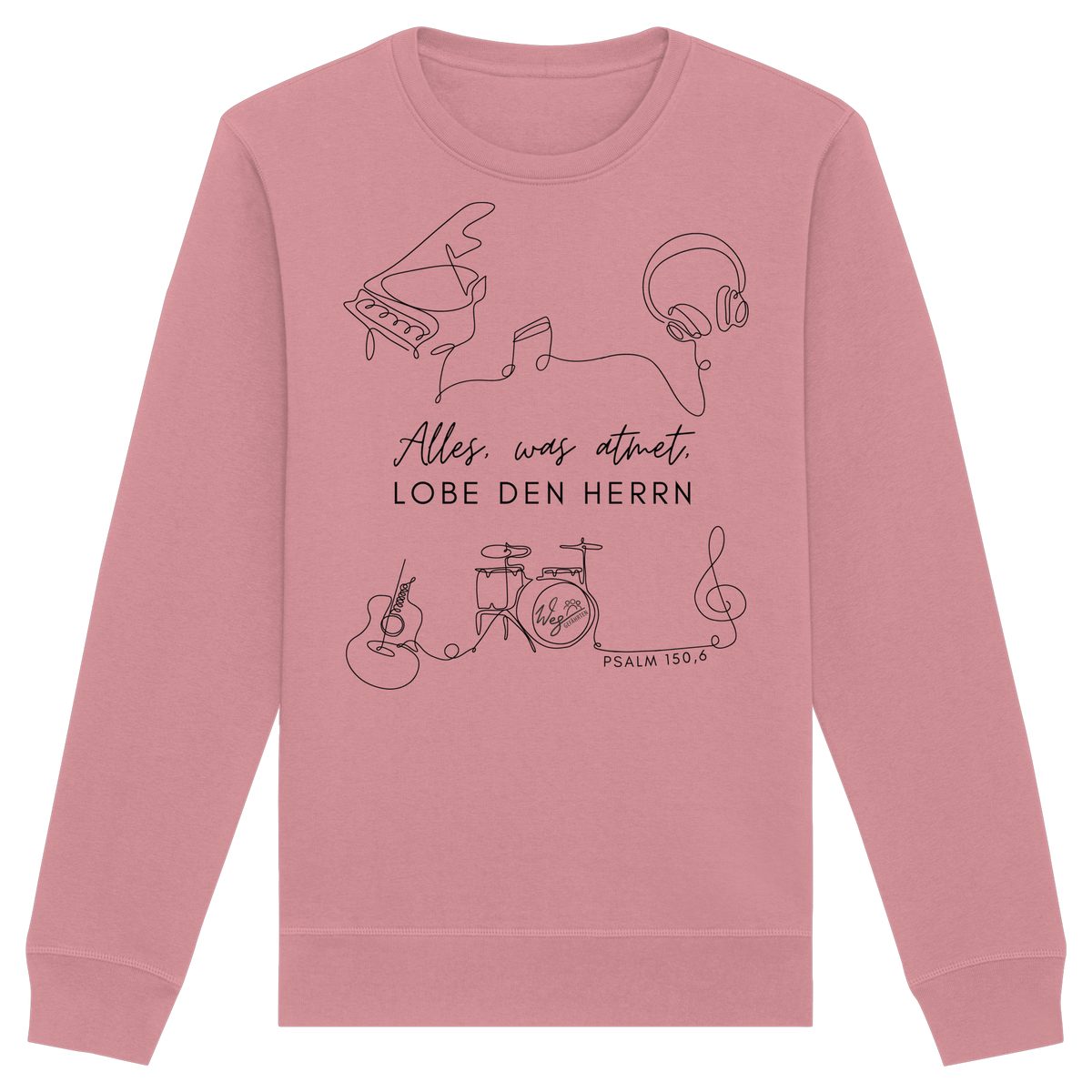 Alles, was atmet - Organic Basic Unisex Sweatshirt