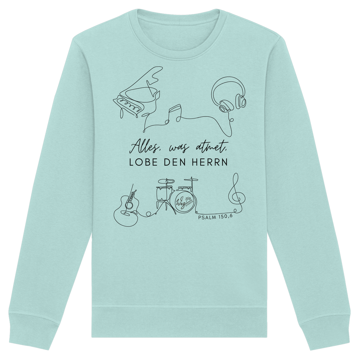 Alles, was atmet - Organic Basic Unisex Sweatshirt