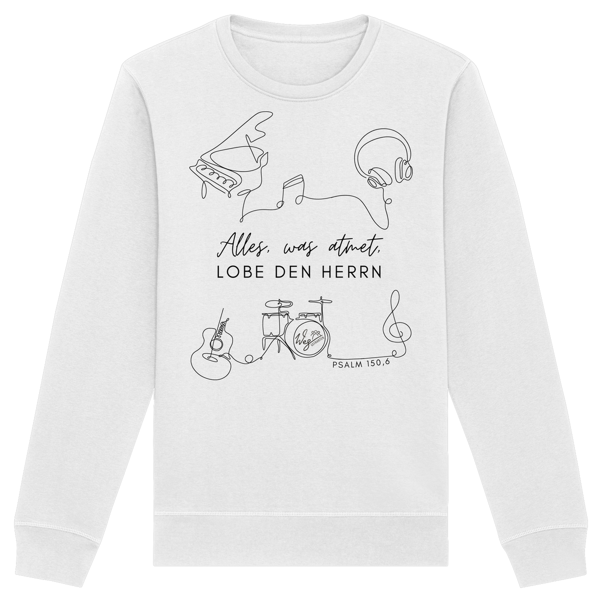Alles, was atmet - Organic Basic Unisex Sweatshirt