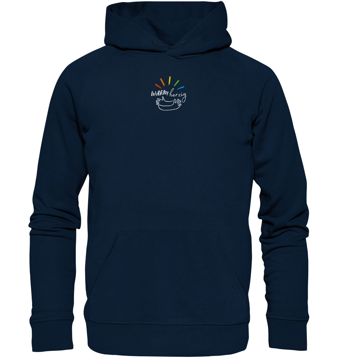 Warmherzig - Organic Hoodie (Stick)