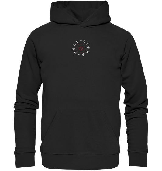 Voll Liebe - Organic Hoodie (Stick)