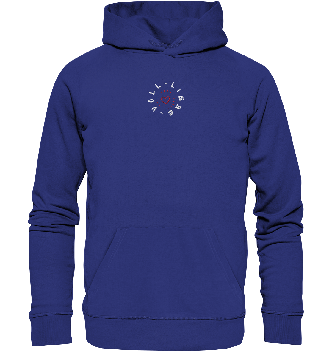 Voll Liebe - Organic Hoodie (Stick)