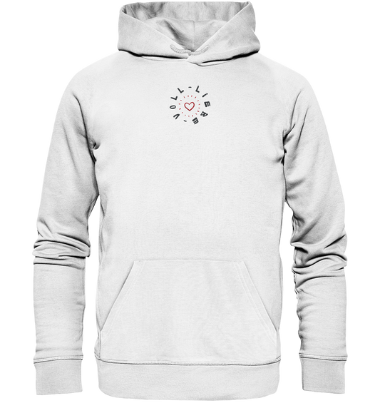 Voll Liebe - Organic Hoodie (Stick)