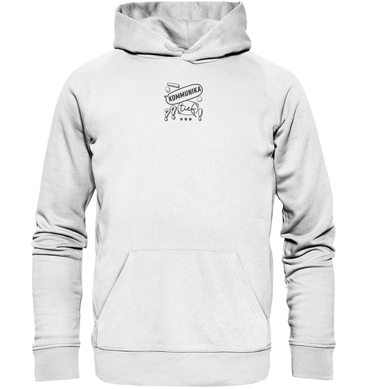 KommunikaTIEF - Organic Hoodie (Stick)