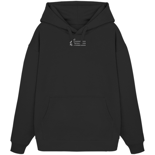 WERTE (Stick) - Organic Oversize Hoodie