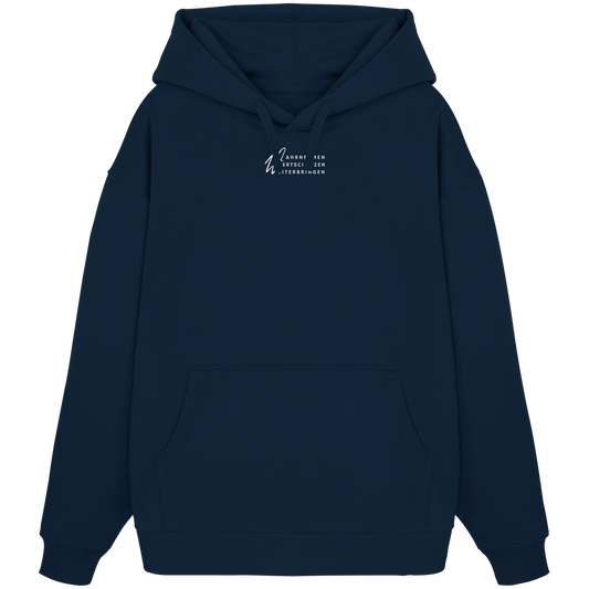 WERTE (Stick) - Organic Oversize Hoodie