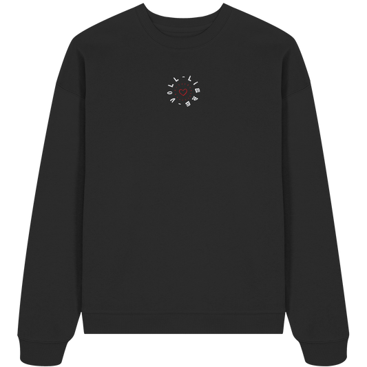 Voll Liebe - Organic Oversize Sweatshirt (Stick)