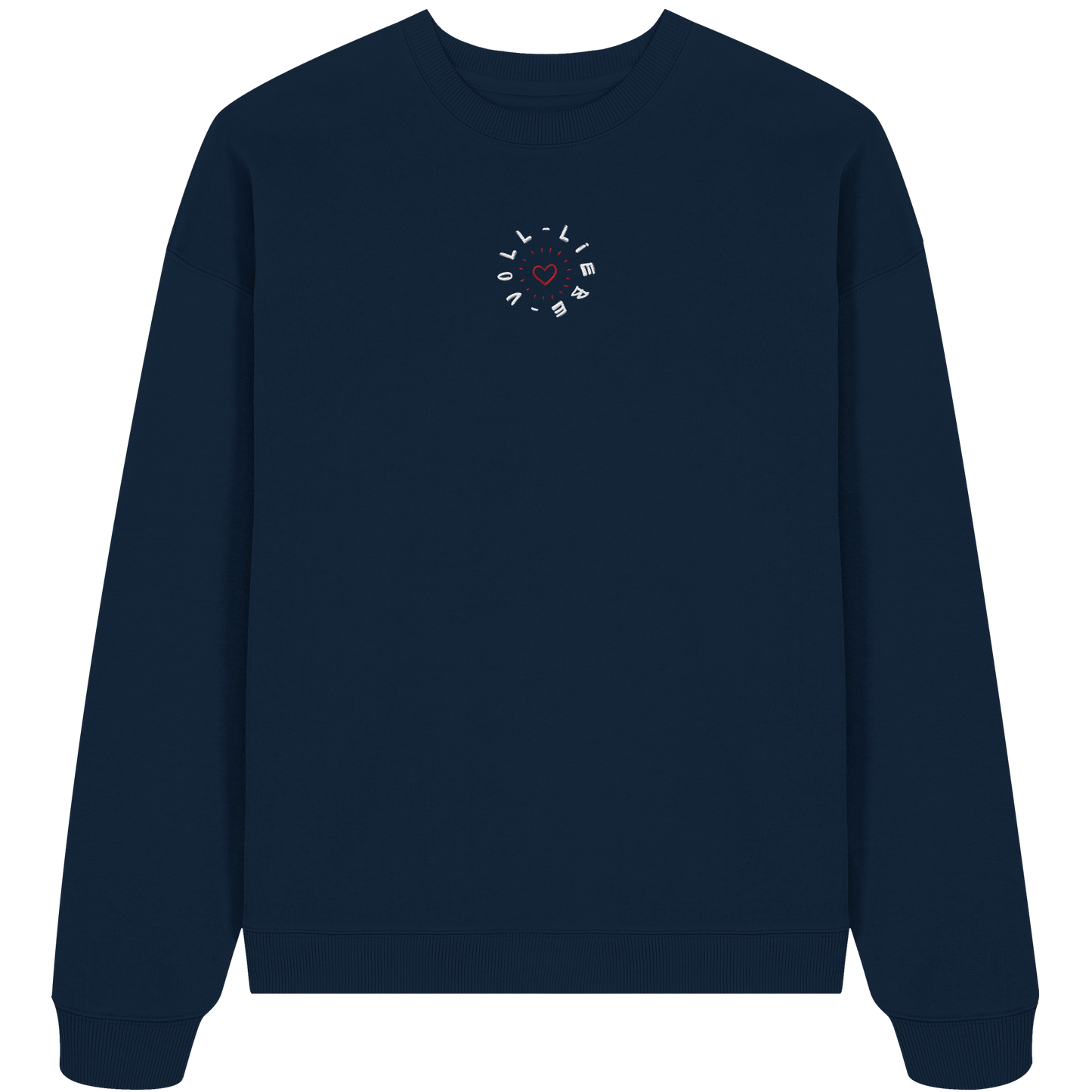Voll Liebe - Organic Oversize Sweatshirt (Stick)