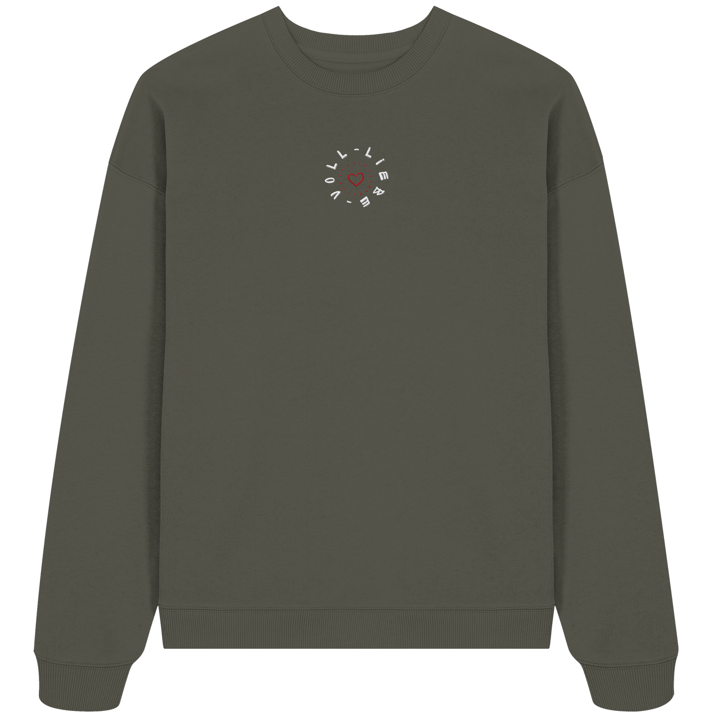 Voll Liebe - Organic Oversize Sweatshirt (Stick)