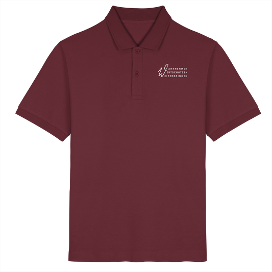 WERTE (Stick) - Organic Poloshirt