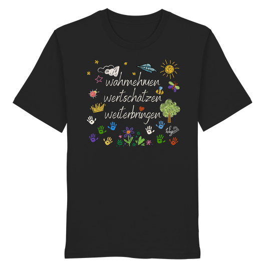 WERTE bunt - Tanja (NICHT Veröffentlichen) - Organic Shirt.